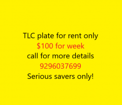 TLC plate for rent
